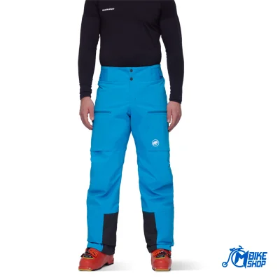 Hlače MAMMUT Stoney HS Thermo Glacier Blue/Black